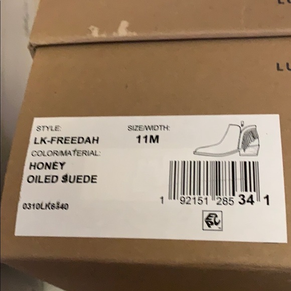 Lucky Brand Womens Freedah Closed ToeAnkle Chelsea - Picture 14 of 14